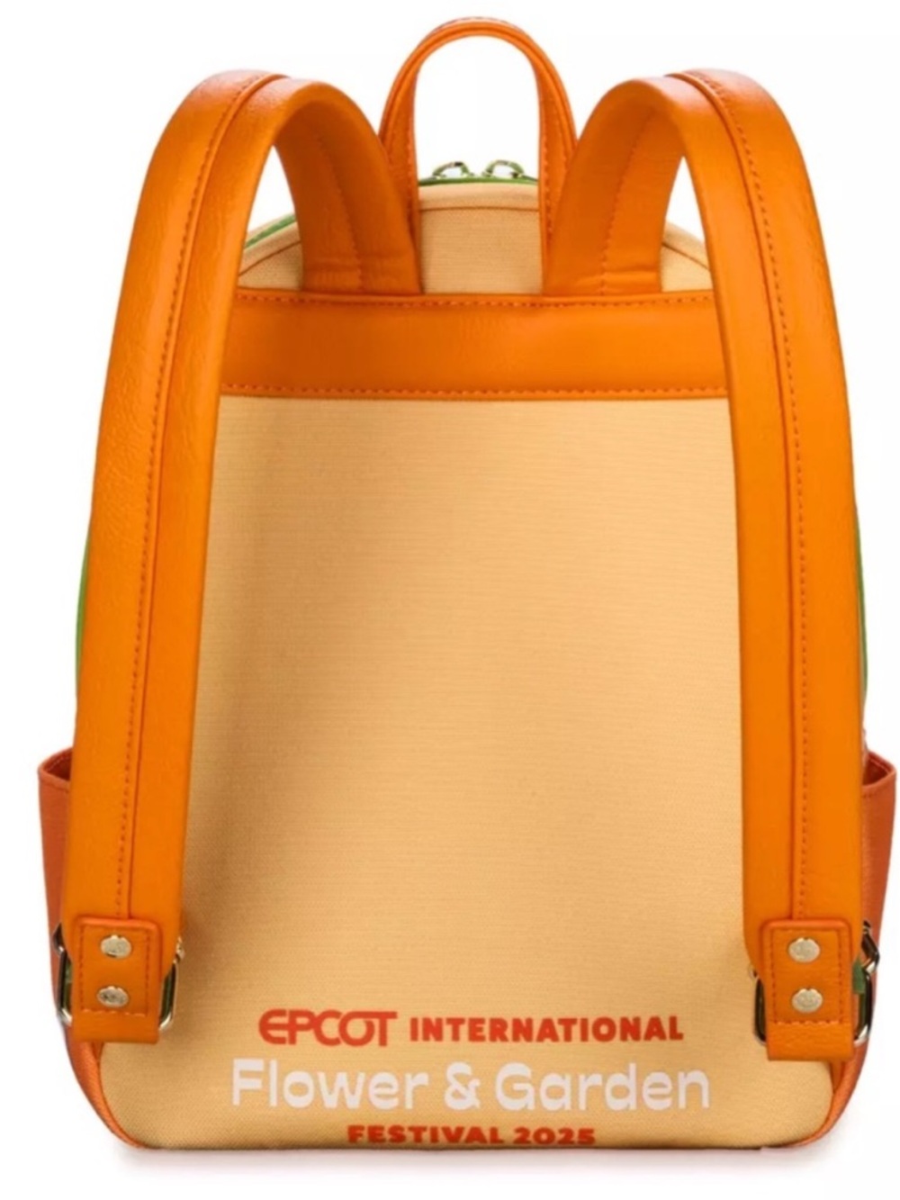 Loungefly Orange Bird & Spike Backpack EPCOT Flower & Garden Fest NWT - Picture 2 of 9